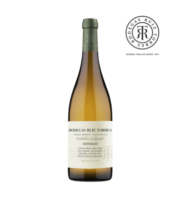 VINO BLANCO VERDEJO RUIZ TORRES CAÑAMERO PRODUCTO DE EXTREMADURA