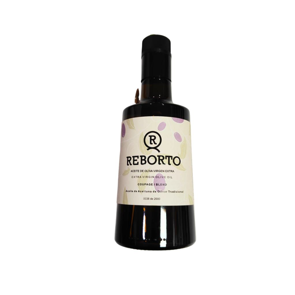 ACEITE DE OLIVA VIRGEN EXTRA 500 ML REBORTO ACEITE DE OLIVA VIRGEN EXTRA REBORTO CABEZA DEL BUEY BADAJOZ PRODUCTO DE EXTREMADURA