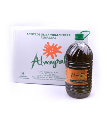 Aceite de Oliva Virgen Extra, Almagral, 3 Garrafas de 5 Litros
