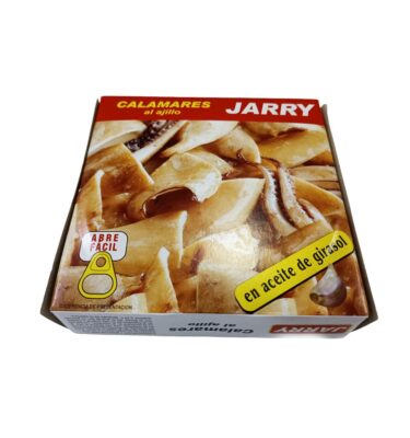 CALAMARES AL AJILLO JARRY PRODUCTO DE EXTREMADURA CONSERVAS