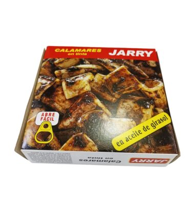 CALAMARES EN SU TINTA JARRY CONSERVAS PRODUCTO DE EXTREMADURA