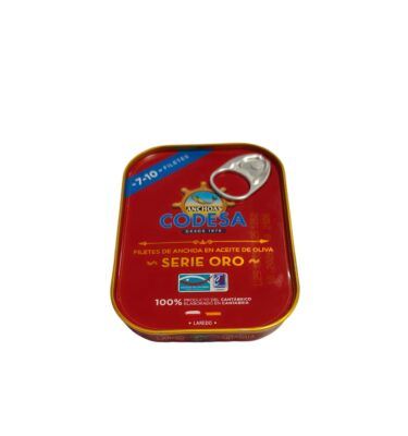 FILESTES DE ANCHOA EN AOVE SERIE ORO CODESA LAREDO CANTABRIA SANTOÑA PRODUCTO DE EXTREMADURA