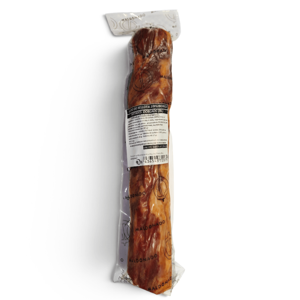 LOMO DE BELLOTA 100% IBERICO SIN PIMENTÓN, MALDONADO ALBURQUERQUE PRODUCTO DE EXTREMADURA