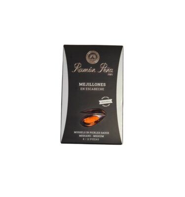MEJILLONES EN ESCABECHE GALLEGOS RAMON PEÑA GALICIA PRODUCTO DE EXTREMADURA RIAS GALLEGAS