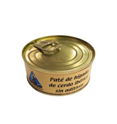 PATÉ DE HÍGADO DE CERDO IBÉRICO SIN ADITIVOS NATURAL LA CHARRA SALAMANCA PRODUCTO DE EXTREMADURA