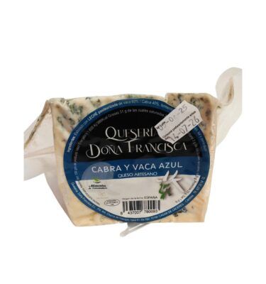 QUESO AZUL DE VACA Y CABRA DOÑA FRANCISCA CASAR DE CACERES PRODUCTO DE EXTREMADURA