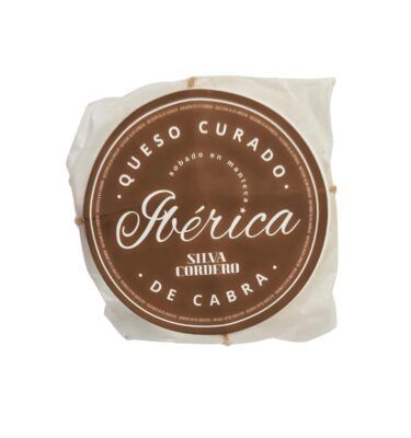 QUESO CURADO DE CABRA SOBADO EN MANTECA IBÉRICA SILVA CORDERO ACEHÚCHE PRODUCTO DE EXTREMADURA