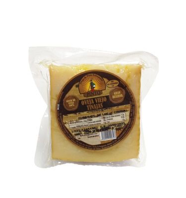 QUESO DE OVEJA VIEJO TINAJAS GRAN RESERVA PINTO EXTREMEÑA PRODUCTO DE EXTREMADURA