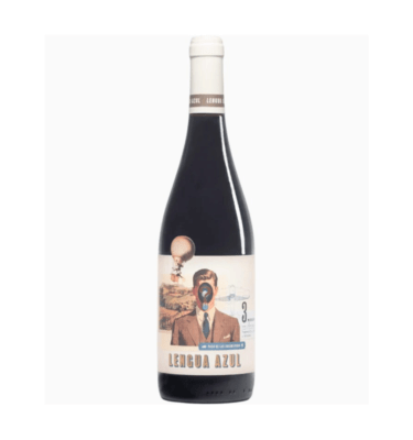 VINO TINTO LENGUA AZUL PAGO DE LAS ENCOMIENDAS VILLAFRANCA DE LOS BARROS PRODUCTO DE EXTREMADURA
