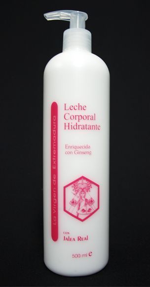 Leche Corporal con Ginseng y Jalea Real "La Virgen de Extremadur